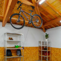 Porte vélo plafond