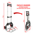Diable pliable 70 kgs