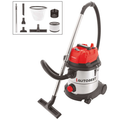 Aspirateur eau et poussière - 20 litres - 1200W - Filtre HEPA 