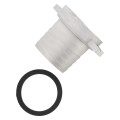 Ensemble raccord cannelé - pour Pompe à eau thermique moteur 5,5CV 4 tps - pièce de rechange pour ref OXEO 760404