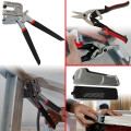 Kit outils plaquiste pro - 10 Outils - Couteau isolant - Cale plaque - Pince - Cutter - Cisaille - Scie cloche - Porte embout