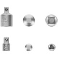 Coffret de 10 clés à tuyauter carré 3/8 et 1/4 - Acier en chrome-vanadium