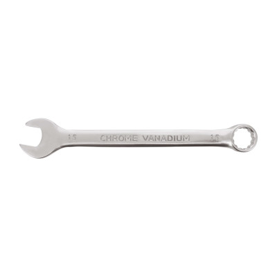 Clé mixte, acier au chrome vanadium, satinée, diamètre 15 mm - AUTOBEST