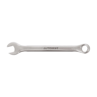 Clé mixte, acier au chrome vanadium, satinée, diamètre 11 mm - AUTOBEST