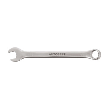 Clé mixte, acier au chrome vanadium, satinée, diamètre 11 mm - AUTOBEST