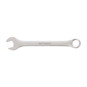 Clé mixte, acier au chrome vanadium, satinée, diamètre 24 mm - AUTOBEST