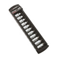 Jeux de 11 douilles BTR - carré 1/2 - Empreinte 6 pans - Acier au Chrome-Vanadium - Longueur 55mm