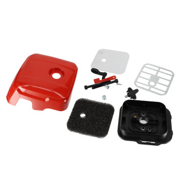 Ensemble filtre à air - pour Débroussailleuse thermique pro 50.8 cm³ - pièce de rechange pour ref OXEO 760473