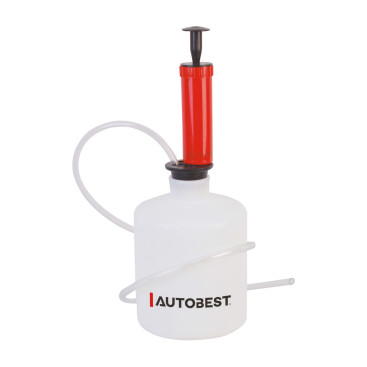 Pompe de vidange manuelle 1,6L avec 2 tuyaux pvc - AUTOBEST
