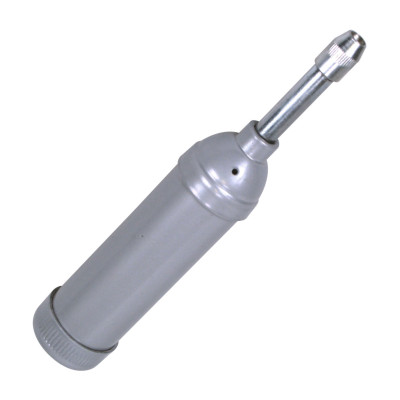 Pompe a graisse 4OZ poussée, gris argent - AUTOBEST