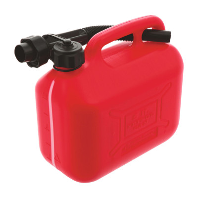Jerrican plastique 5 litres HOMOLOGUE avec bec verseur - AUTOBEST