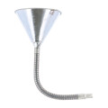 Entonnoir métal, avec flexible métallique, diamètre 14,5 mm - AUTOBEST