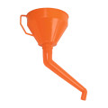 Entonnoir plastique orange bec coude - AUTOBEST
