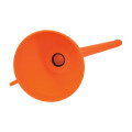 Entonnoir plastique orange bec coude - AUTOBEST