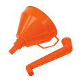 Entonnoir plastique orange bec coude - AUTOBEST