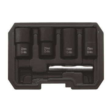 Coffret extracteurs boulons de roue antivol étoile 