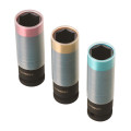 Coffret de 3 douilles pour jante alu - Avec protection 