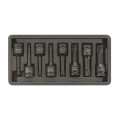 Coffret 8 douilles TORX à choc - carré 1/2"
