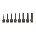 Coffret 8 douilles TORX à choc - carré 1/2"