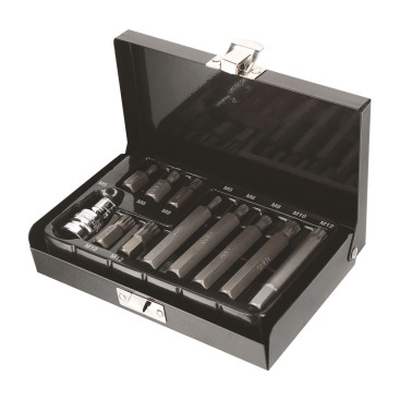 Coffret 11 embouts "multipans" Chrome-vanadium - AUTOBEST