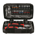 Coffret cliquet 1/4 - 38 pièces - Douilles et tournevis à cliquet