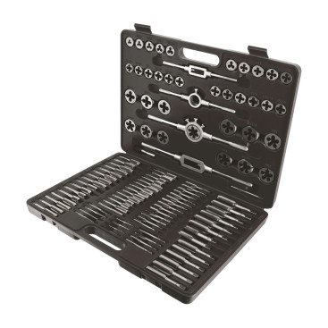 Coffret tarauds et filières 110 pièces HSS