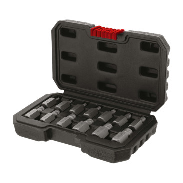 Coffret 13 pièces extracteur vis endommagées