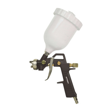 Pistolet à peinture avec réservoir plastique à gravité - AUTOBEST
