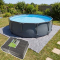 Toile non tissé protection des sols - 400 gr/m2 - 4x4m