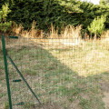 Grillage soudé - Rouleau 25x1m - Maille 100x50 mm - épais. 2mm - Acier galvanisé plastifié - Tendeurs et câbles inclus
