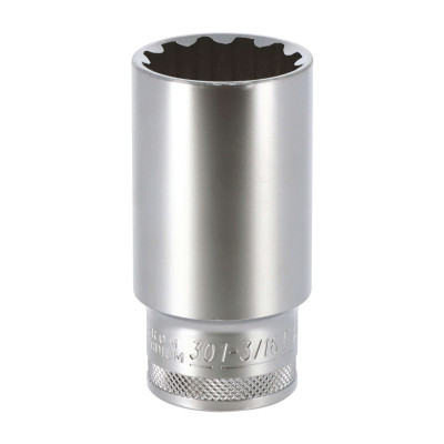 Douille longue 30 mm multi empreinte chrome vanadium - AUTOBEST