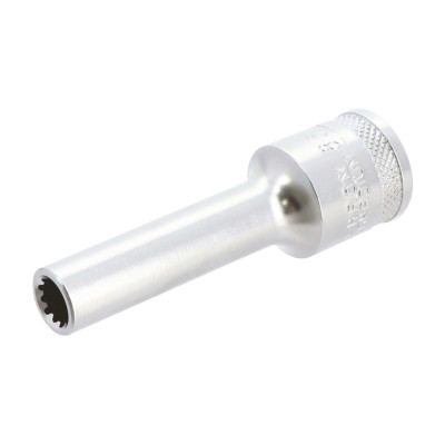 Douille longue 8 mm multi empreinte chrome vanadium - AUTOBEST