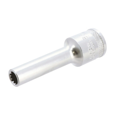 Douille longue 8 mm multi empreinte chrome vanadium - AUTOBEST