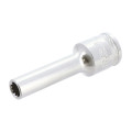 Douille longue 8 mm multi empreinte chrome vanadium - AUTOBEST