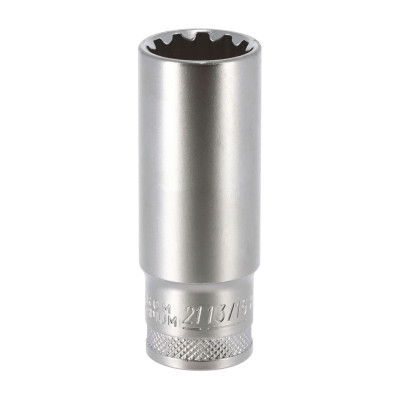 Douille longue 21 mm multi empreinte chrome vanadium - AUTOBEST