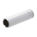 Douille longue 16 mm multi empreinte chrome vanadium - AUTOBEST