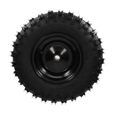 Roue complète - pour Broyeur de végétaux thermique 7CV - pièce de rechange pour ref OXEO 760549