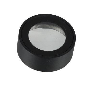 Capot à visser noir - pour Spots extérieurs design - pièce de rechange pour ref OXEO 760525