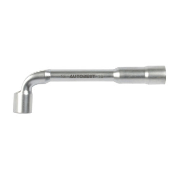 Clé à pipe débouchée, polie satinée, 6/12 pans, diamètre 13 mm - AUTOBEST