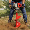 Mèche diamètre 300 mm pour tarière thermique – longueur 80 cm - Mèche de Forage Acier - Pose de Poteaux Clôture Plantation