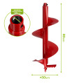 Mèche diamètre 300 mm pour tarière thermique – longueur 80 cm - Mèche de Forage Acier - Pose de Poteaux Clôture Plantation