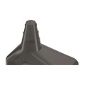 Entonnoir plastique bec court - Capacité 850 ml - Format compact et facile à nettoyer après utilisation