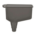 Entonnoir plastique bec court - Capacité 850 ml - Format compact et facile à nettoyer après utilisation