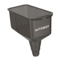 Entonnoir plastique bec court - Capacité 850 ml - Format compact et facile à nettoyer après utilisation