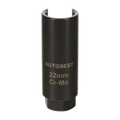Douille pour sonde lambda 22 mm carre 1/2 - Acier Chrome-Molybdène - Finition phosphatée noire anticorrosion