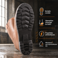 Botte de sécurité fourrée – Embout acier – S5 - Marron