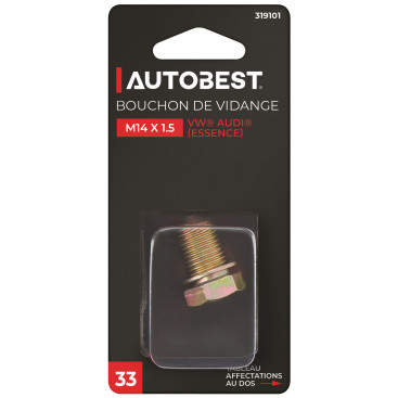 Bouchon de vidange, AUDI ES, dimension 14 x 150 mm - AUTOBEST