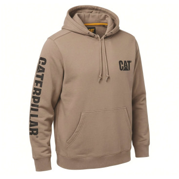 SWEAT-SHIRT MIDWEIGHT TRADEMARK BANNER ROASTED CASHEW