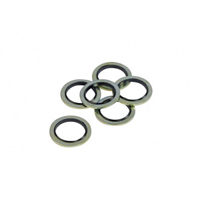Joints vidange X 6 – lèvres BS – 18.7 x 27 x 2 mm
