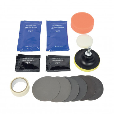 Kit rénovation optique voiture 